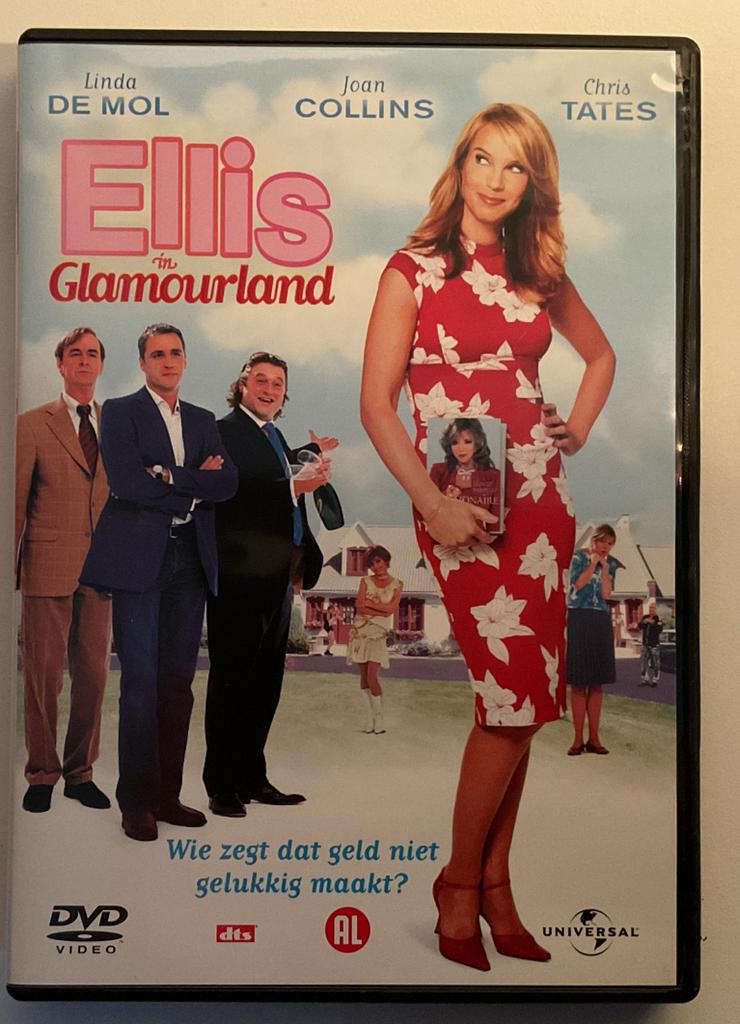 Ellis in Glamourland DVD - Linda de Mol, Joan Collins, Alle leeftijden, Ophalen of Verzenden, Gebruikt, Overige genres