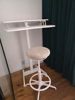 Zit sta bureau met kruk, Ophalen, In hoogte verstelbaar