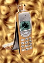 drie promotiekaarten Nokia 3210 met tekst op scherm, Verzenden, 1980 tot heden, Ongelopen, Overige thema's