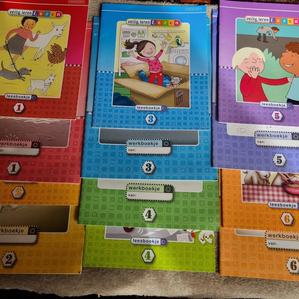 Veilig Leren Lezen leesboekjes en werkboekjes Kim versie zon, Ophalen of Verzenden, Nieuw, Fictie algemeen