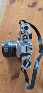 Vintage Spiegelreflexcamera met lens, Ophalen of Verzenden, Gebruikt, Spiegelreflex, Overige Merken