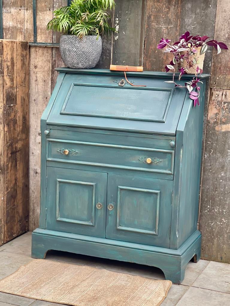 Uniek opgeknapt secretaire kastje – vintage, Huis en Inrichting, Kasten | Secretaires, Zo goed als nieuw, Ophalen of Verzenden