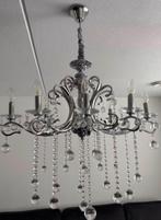 2 kristallen ovale kroonluchters te koop!, Ophalen, Zo goed als nieuw, Glas, Eric kuster