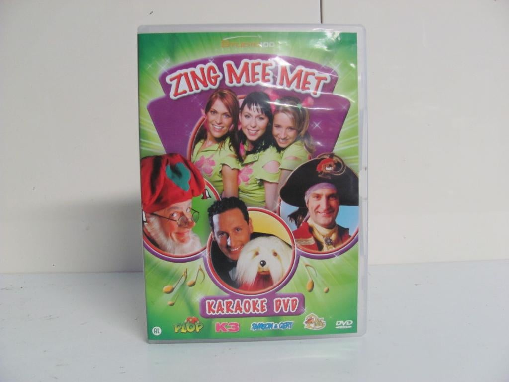 karaoke dvd van studio 100 zing mee met, Alle leeftijden, Ophalen of Verzenden, Zo goed als nieuw, Muziek en Concerten