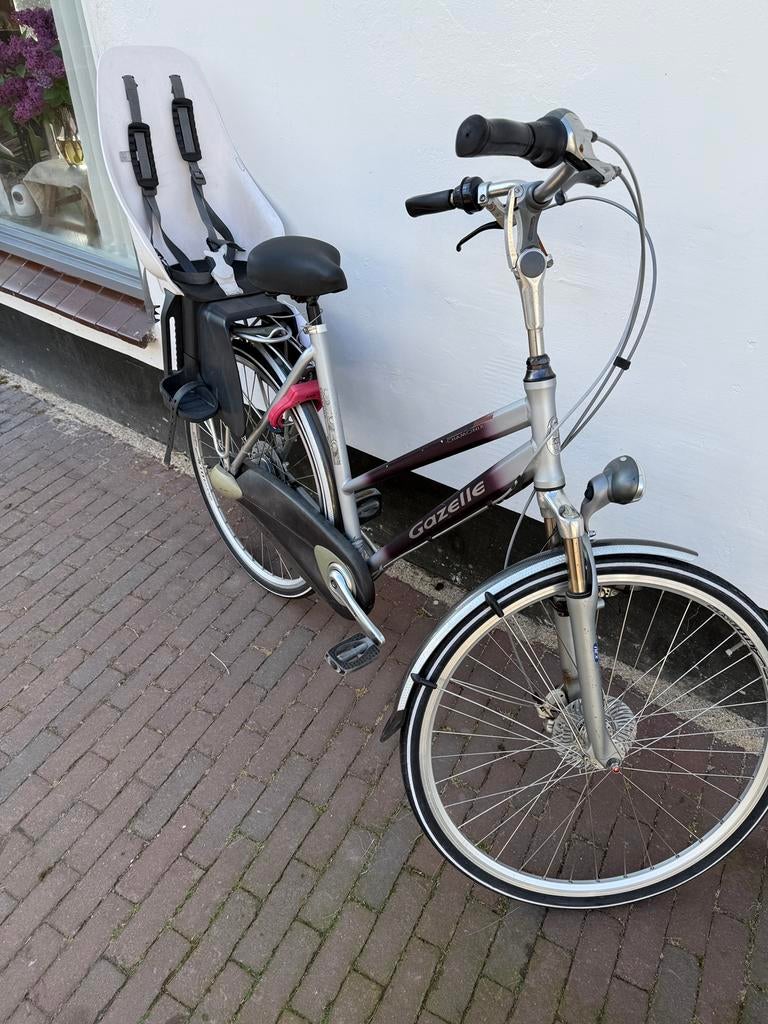 Gazelle dames fiets, Ophalen, Versnellingen, Zo goed als nieuw, Gazelle