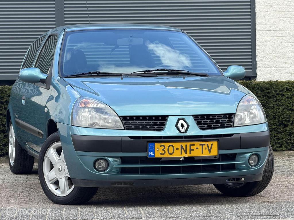 Renault Clio 1.2-16V BILLABONG|NAP|APK|ELEKRAMEN|STRBEKR, Gebruikt, 31 €/maand, 4 cilinders, Blauw