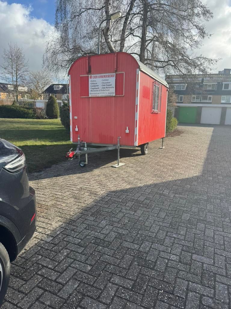 Bouwkeet te huur – netjes, geïsoleerd, direct beschikbaar, Ophalen of Verzenden