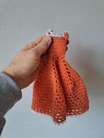 Handgemaakt gehaakt poppenjurkje, geschikt voor Barbie, Ophalen of Verzenden, Zo goed als nieuw, Barbie