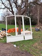 Gratis kozijn met dubbel glas (sleutel ontbreekt), Doe-het-zelf en Verbouw, Glas en Ramen, Ophalen, Gevelraam of Ruit, Gebruikt