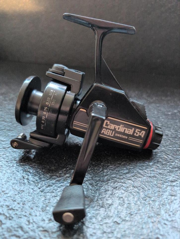 Abu Cardinal 54, Watersport en Boten, Hengelsport | Algemeen, Zo goed als nieuw, Molen, Ophalen of Verzenden