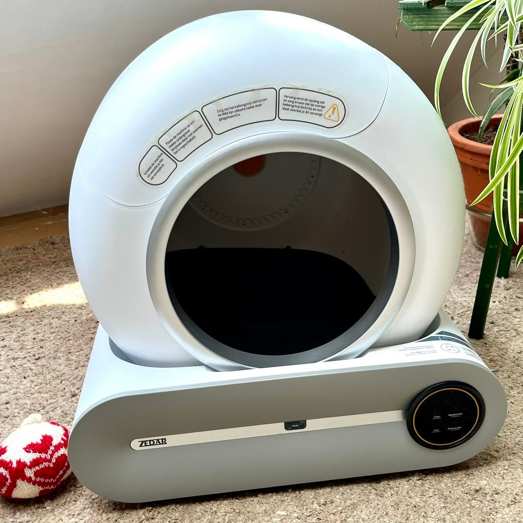Zedar Elektrische kattenbak, Ophalen, Zelfreinigend, Zo goed als nieuw