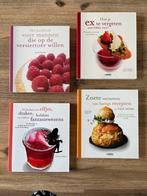 4 Kookboeken: Mannen, Elfen, Ex-vergeten, Zoete varianten, Vegetarisch, Voorgerechten en Soepen, Ophalen of Verzenden, Zo goed als nieuw