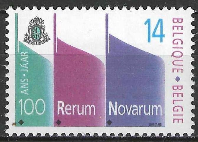 Belgie 1991 - Yvert/OBP 2408 - 100 Jaar Rerum Novarum (PF), Verzenden, Postfris
