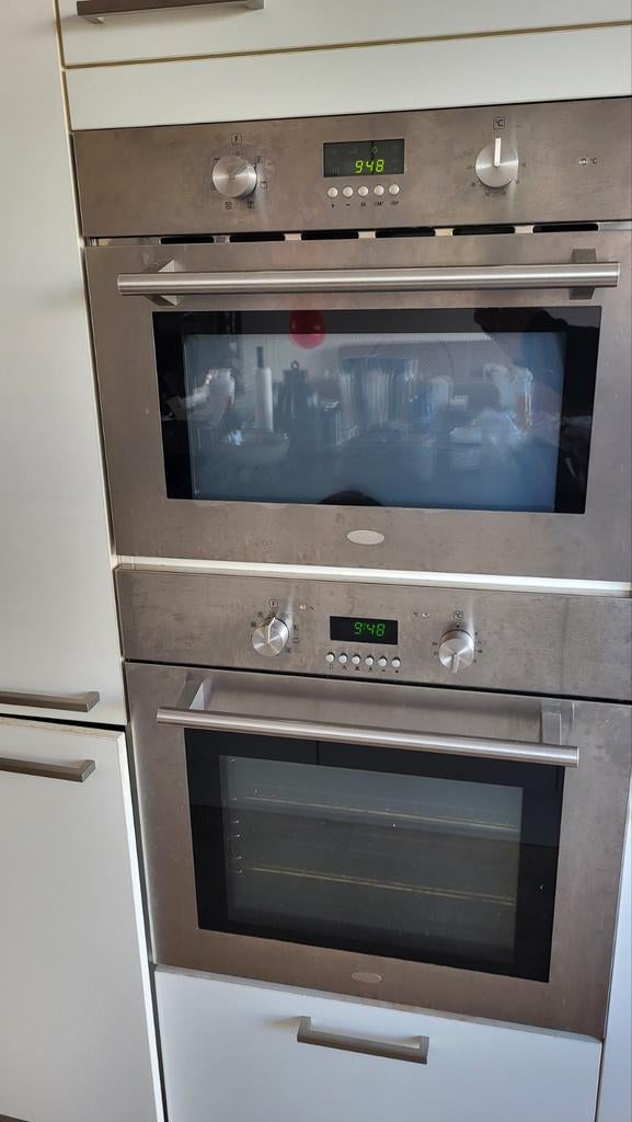 Boretti oven en magnetron - Inbouw, goed werkend, Gebruikt, Oven, Ophalen of Verzenden, Inbouw