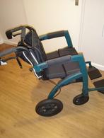 Rollator, annex rolstoel.OP LUCHTBANDEN ! Medium, Ophalen, Opvouwbaar, Zo goed als nieuw