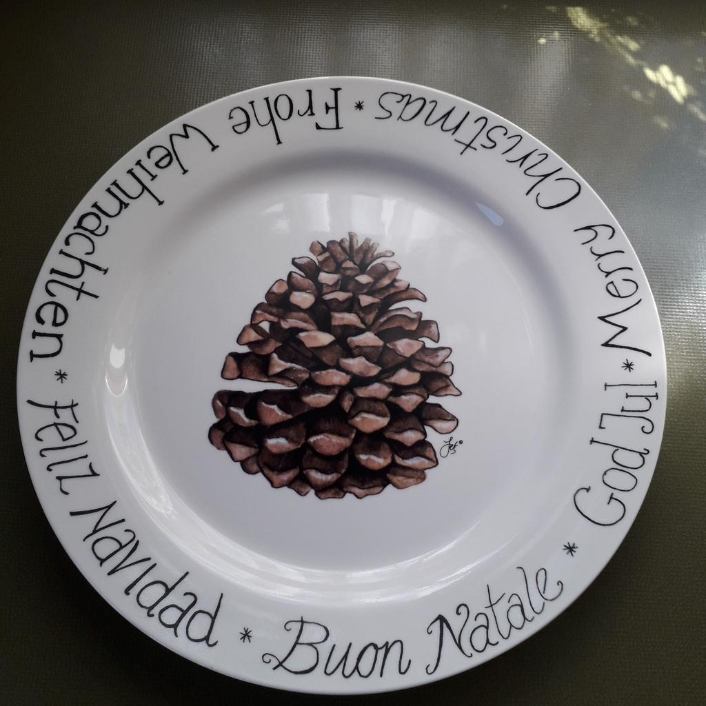 Jet ter steege kerstbord in nieuwstaat, Diversen, Kerst, Ophalen