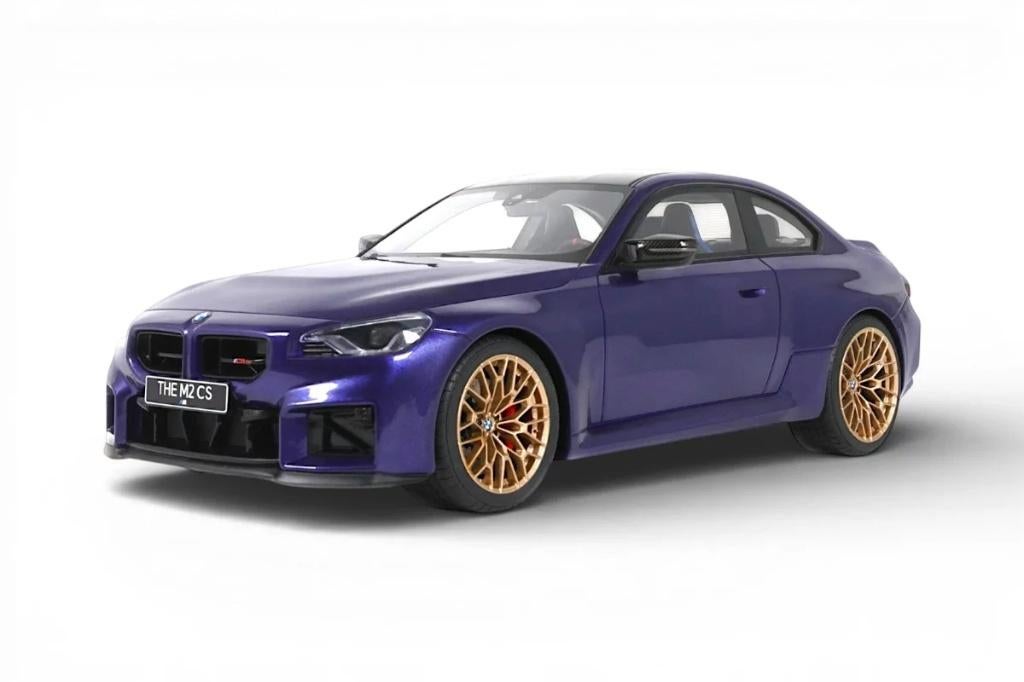 BMW M2 CS (Velvet Blue) 1:18 GT-Spirit, Hobby en Vrije tijd, Modelauto's | 1:18, Overige merken, Rue de L' Ecusson 2, 56120 Josselin France