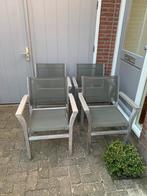 4 stuks solide Royal Botania tuinstoelen teak, Ophalen, 4 zitplaatsen, Gebruikt, Teakhout