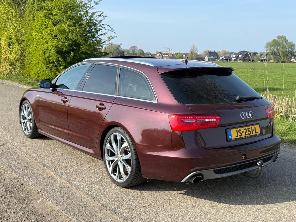 Audi A6 Avant 3.0 TFSI quattro Pro Line Plus 2012 Nette auto, Auto's, Automaat, Euro 5, Gebruikt, Beige