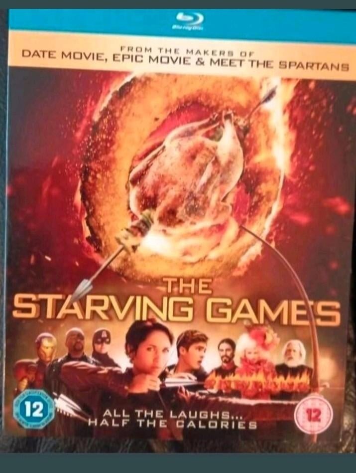 The Starving Games bluray Import, Cd's en Dvd's, Ophalen of Verzenden, Zo goed als nieuw, Humor en Cabaret