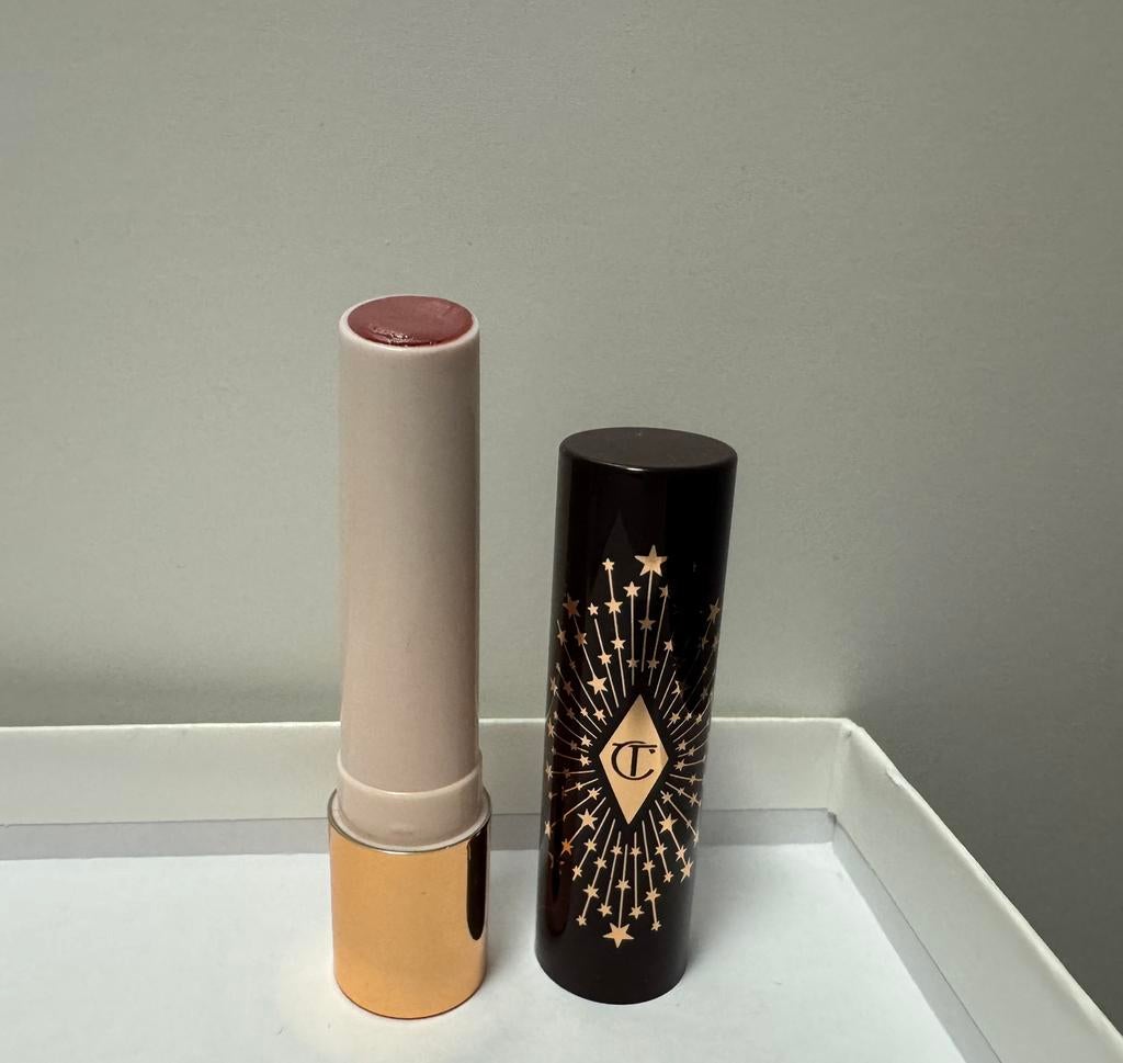 Charlotte Tilbury Pillow Talk hyaluronic happikiss (twv €37), Ophalen of Verzenden, Zo goed als nieuw, Roze, Lippen