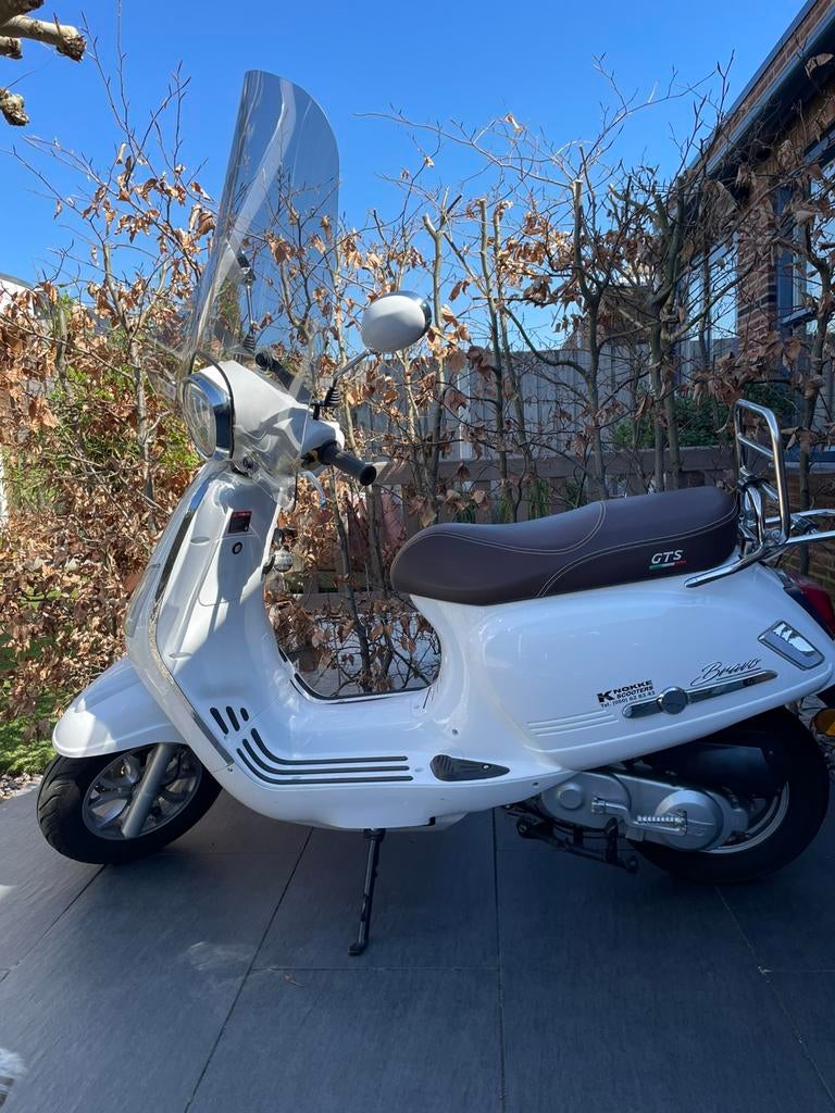 Snorfiets GTS BRAVO - Zo goed als nieuw, Fietsen en Brommers, Snorfietsen en Snorscooters, Zo goed als nieuw, Benzine, Ophalen