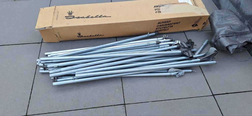 Isabella tentstokken, Ophalen, Gebruikt