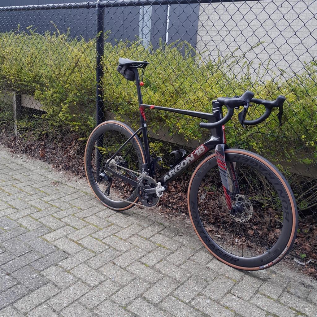 Bontrager Aeolus Pro 5 Carbon Wielset Shimano Body, Wiel, Gebruikt, Ophalen of Verzenden, Bontrager