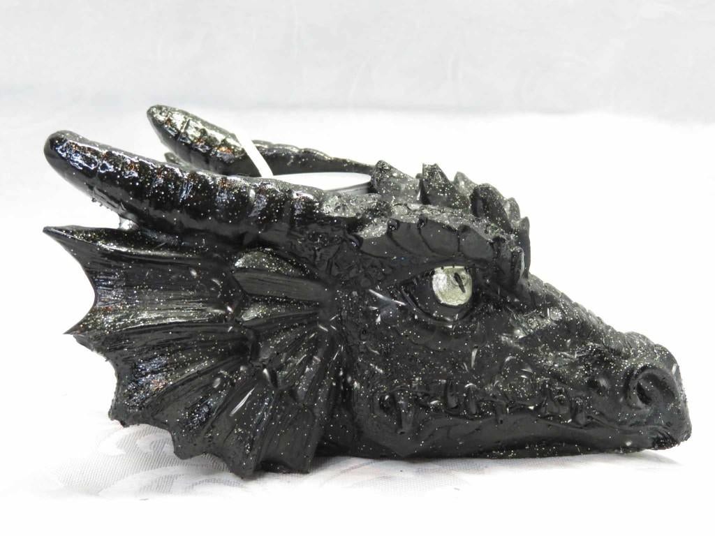 orgoniet draak waxinelicht toermalijn met bijvoet, Verzamelen, Mineralen en Fossielen, Ophalen of Verzenden