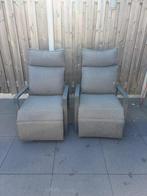 Loungestoel 2stuks vonge jysk, Ophalen, Zo goed als nieuw, Aluminium, 2 zitplaatsen