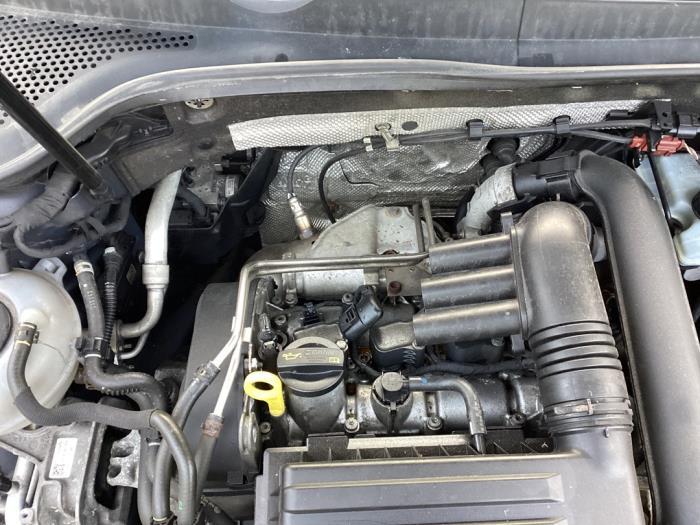Motor van een Volkswagen Golf, Gebruikt, -, Volkswagen, -