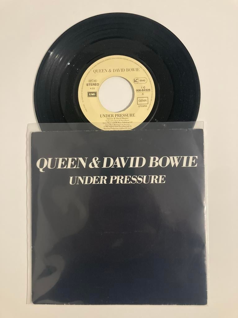 Queen & David Bowie - Under pressure, Cd's en Dvd's, Vinyl Singles, Ophalen of Verzenden, 7 inch, Single