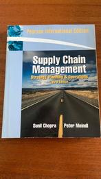Supply chain management - Sunil Chopra - Peter Meindl, Boeken, Ophalen of Verzenden, Beta, Zo goed als nieuw, HBO