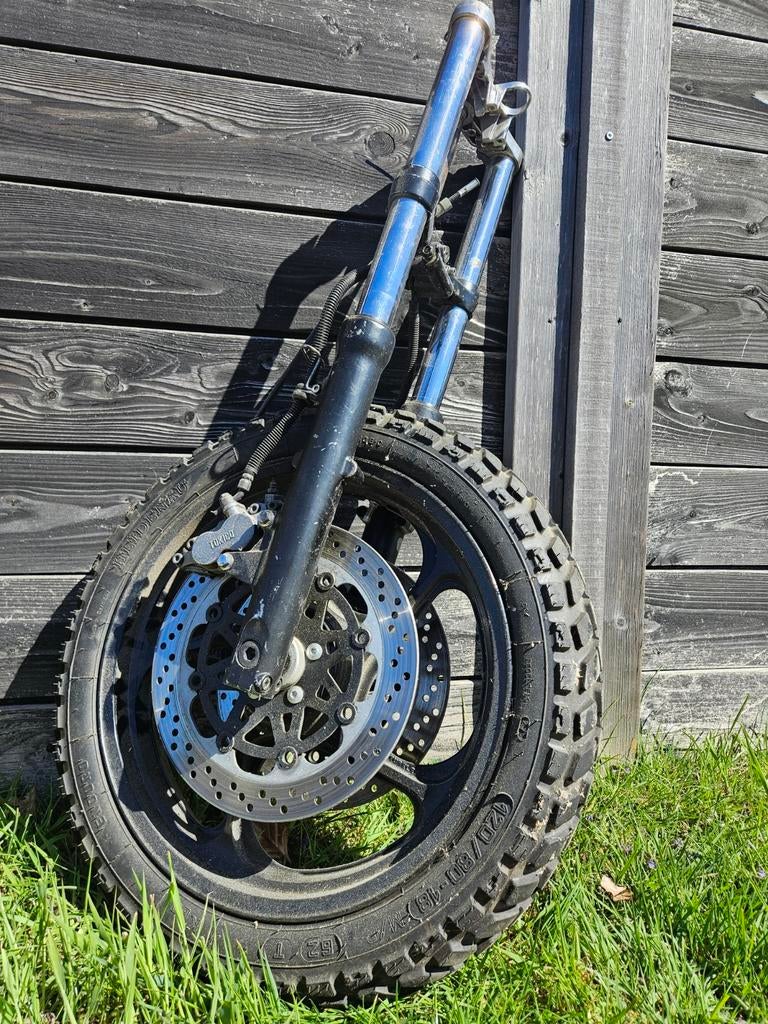 Voorvork, voorwiel, remschijven zephyr 1100 scrambler, Motoren, Ophalen of Verzenden, Nieuw