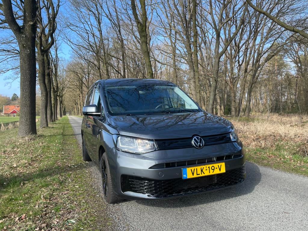 Volkswagen Caddy Cargo 2.0 TDI 102pk L1h1 2021 Antraciet, Voorwielaandrijving, Stof, 74 pk, 4 cilinders