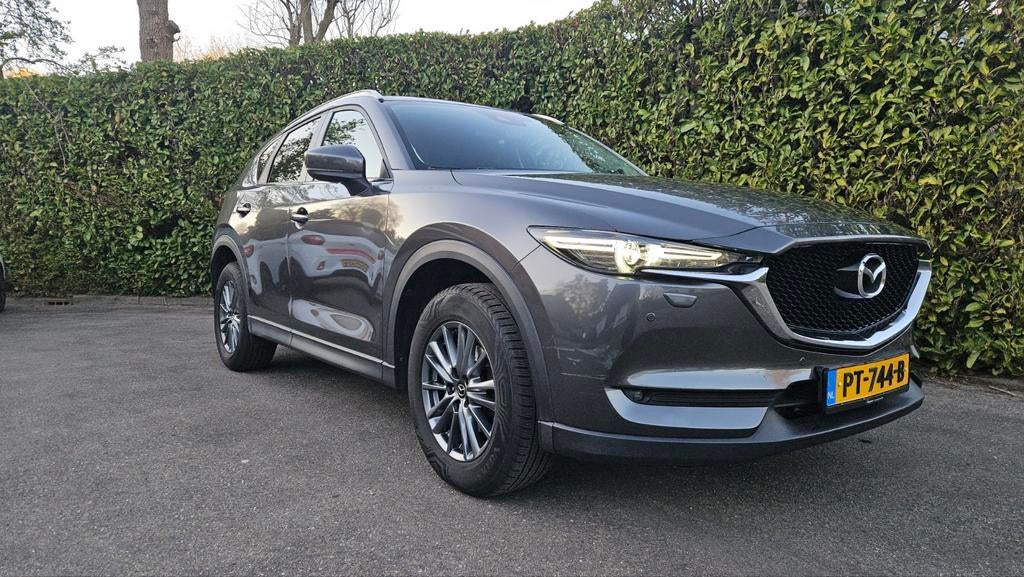 Mazda CX-5 2.0 Skyactiv-g 165pk 2WD Aut 2017 Grijs, 1998 cc, 164 pk, 4 cilinders, 2000 kg