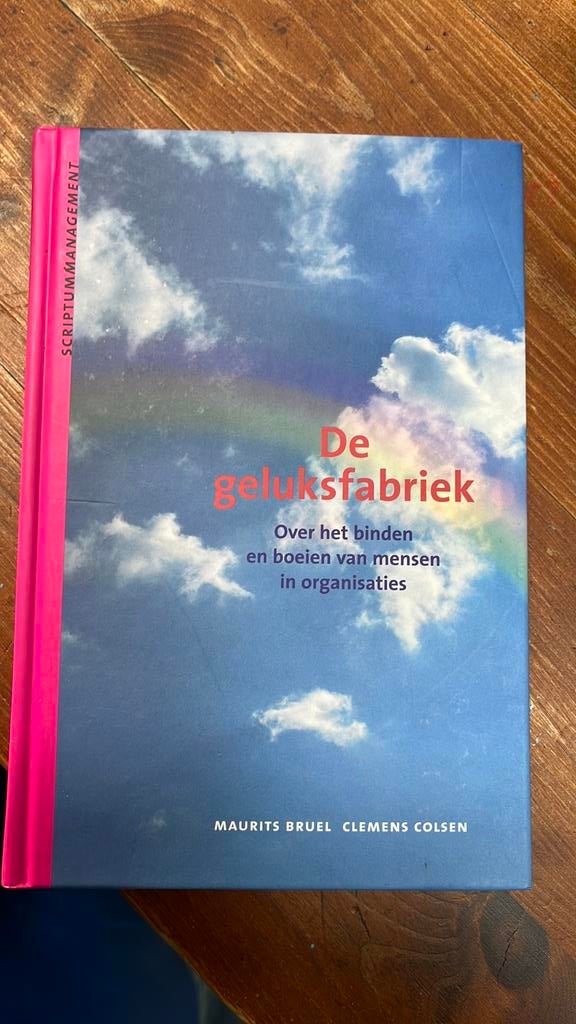 C. Colsen - De geluksfabriek, Ophalen of Verzenden, C. Colsen; M. Bruel, Management, Zo goed als nieuw