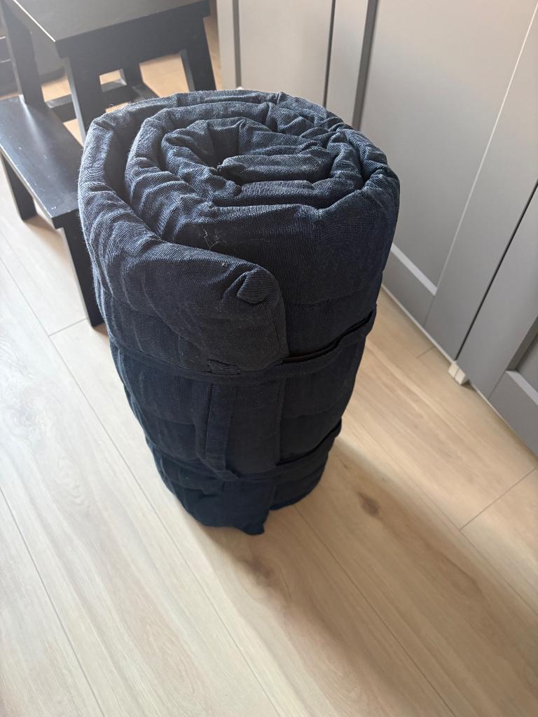 Stoer ikea lounge kussens blauw, Ophalen, Gebruikt