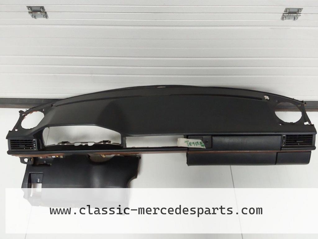Dashboard Mercedes W124 Zwart met airbag, Ophalen, Gebruikt, -, -