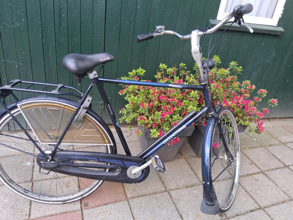 Gazelle heren fiets 28 inch ., Fietsen en Brommers, Fietsen | Heren | Herenfietsen, Ophalen, Terugtraprem, Gebruikt, Versnellingen