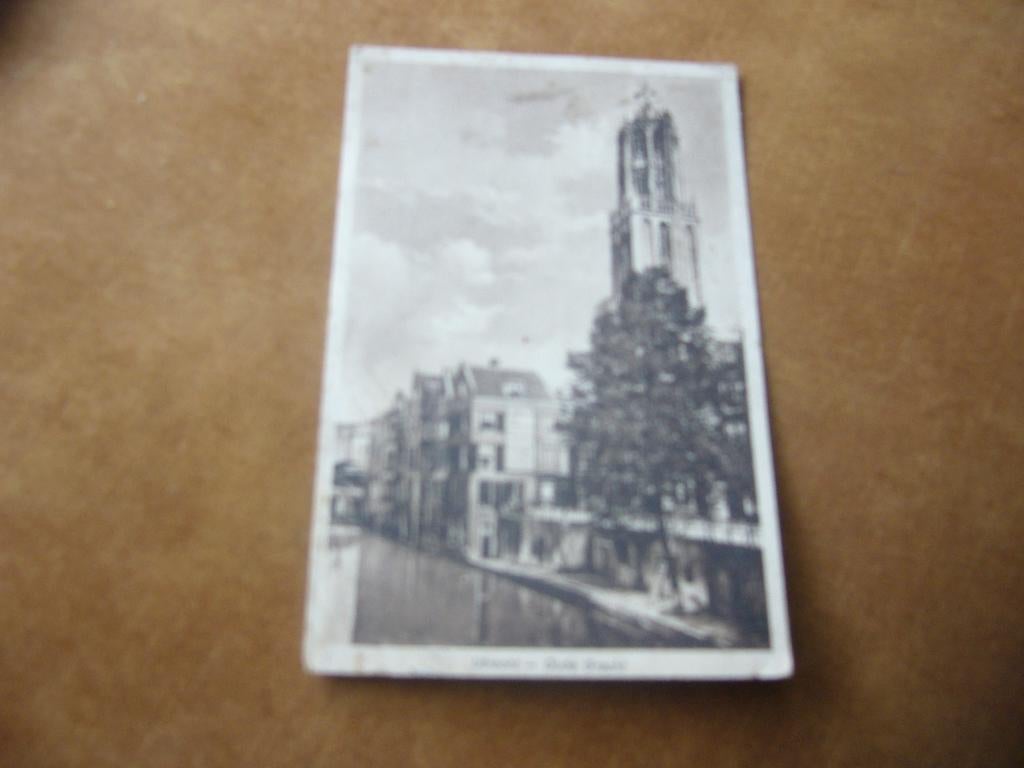 UTRECHT  =  OUDE GRACHT  1931, Verzamelen, Ansichtkaarten | Nederland, Ophalen of Verzenden, 1920 tot 1940, Gelopen, Utrecht