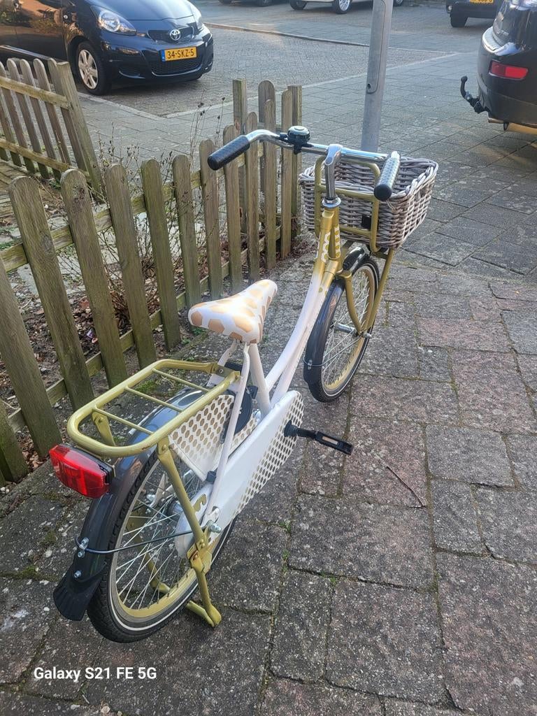 Meisjes fiets 22 inch, Fietsen en Brommers, Minder dan 47 cm, Ophalen, Gebruikt