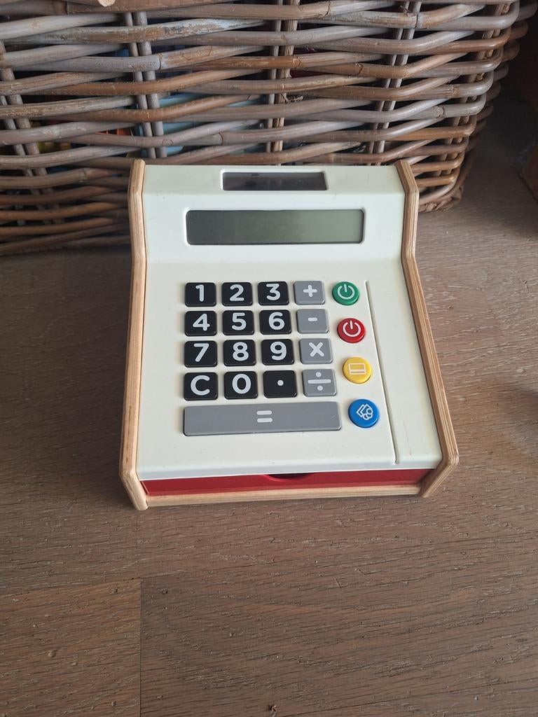 Ikea speelgoedkassa houten kassa duktig, Kinderen en Baby's, Speelgoed | Educatief en Creatief, Ophalen of Verzenden, Zo goed als nieuw