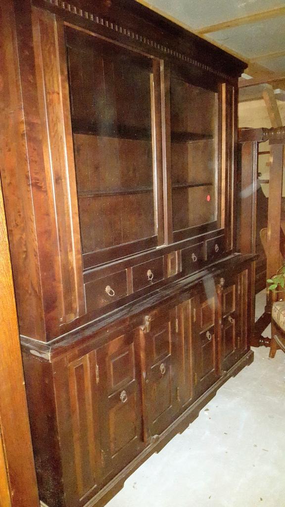 Koloniale SCHUIFVITRINE, Ophalen, Gebruikt, 50 tot 100 cm, Minder dan 100 cm