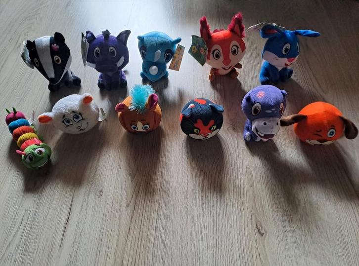 Leuke knuffel collectie boerderij bos safari achtertuin mini, Kinderen en Baby's, Speelgoed | Actiefiguren, Nieuw, Ophalen of Verzenden