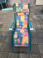 Lafuma relaxstoel, Ophalen, Gebruikt, Metaal, Verstelbaar