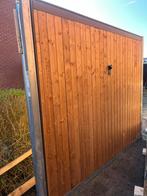 Hormann garagedeur met houten afwerking - Nieuw, Ophalen, 120 cm of meer, 200 tot 215 cm, Hout