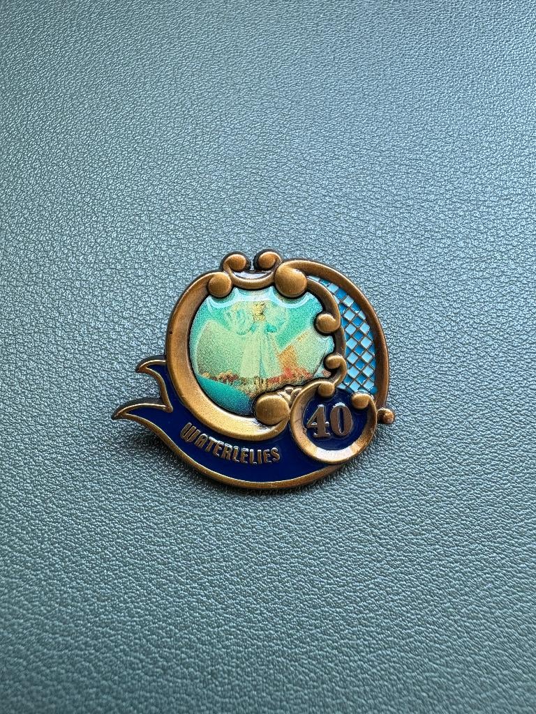 Efteling Pin Waterlelies 40 jaar, Ophalen of Verzenden, Nieuw, Button of Speldje