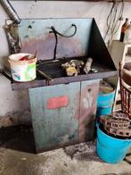 Ontvetterbak met pomp, Ophalen