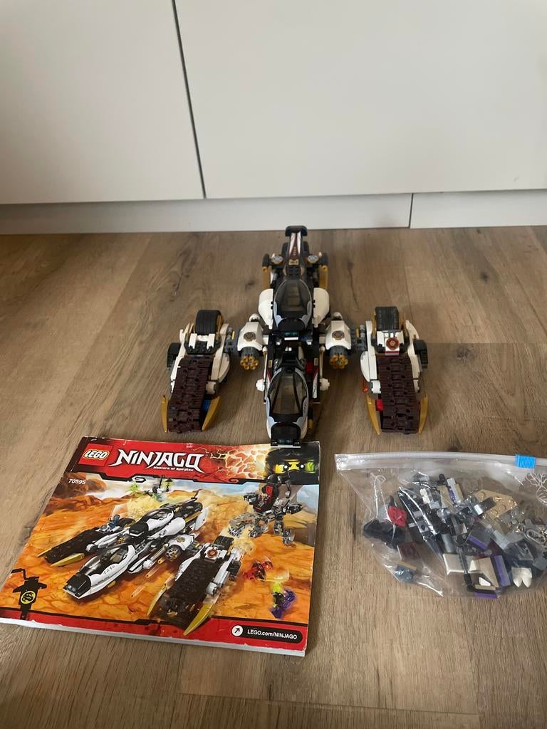 Lego Ninjago 70595 Ultra Stealth Raider, Gebruikt, Lego, Ophalen of Verzenden, Compleet
